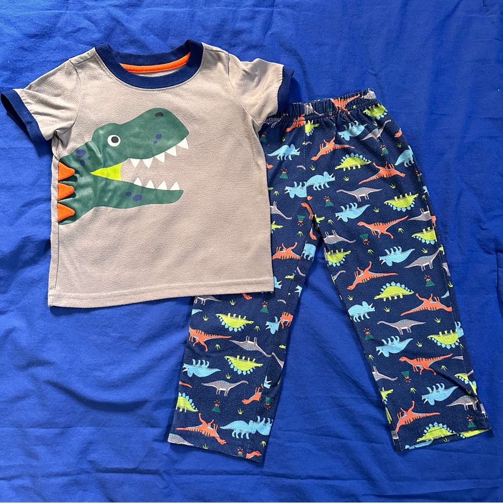 Pajama Set- Dinosaurs 3T